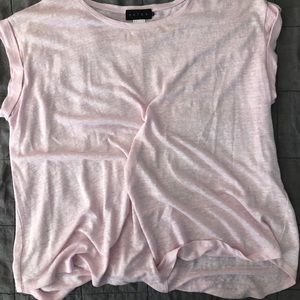 Hatch Collection purple linen tshirt